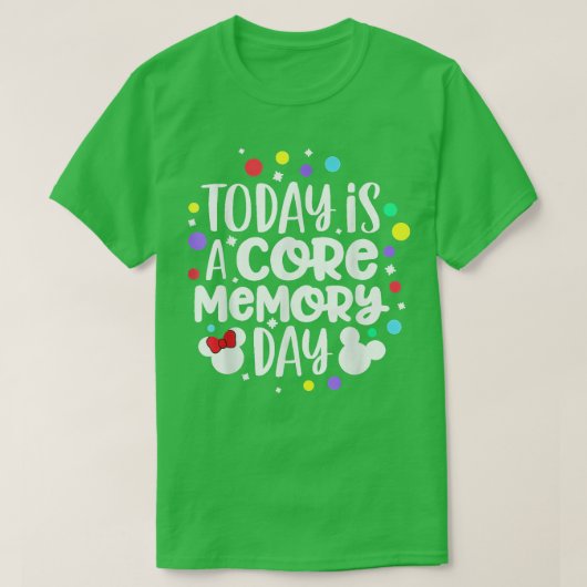 今日はコア・メモリの日 Tシャツ (デザイン正面)