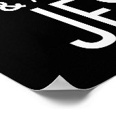 今日はコーヒーが少ししか必要ない ポスター (角)