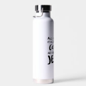 今日はコーヒーとWが少ししか必要ない ウォーターボトル (右面)