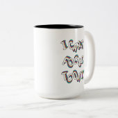 今日はコーヒーマグに集中できない ツートーンマグカップ (正面右)