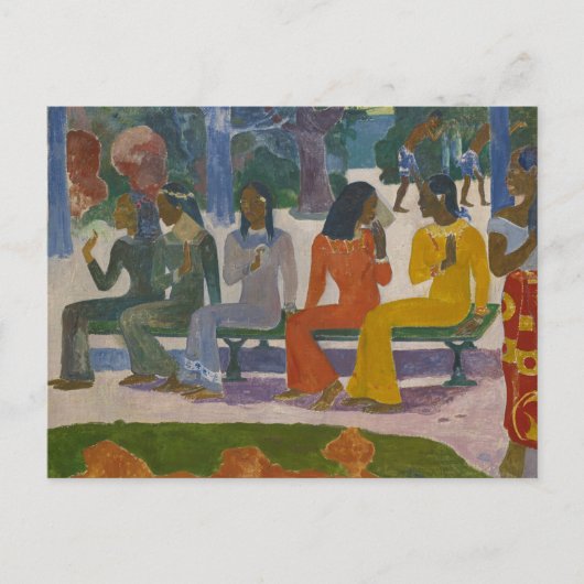 今日はゴーギャンの売り出しはしない ポストカード (正面)