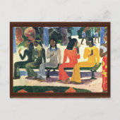 今日はゴーギンの市へは行かぬ ポストカード (正面)