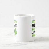 今日はサボテンを抱き締めた？コーヒーマグ コーヒーマグカップ (中央)