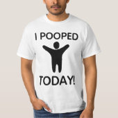 今日はシャツをポッポと羽織った Tシャツ (正面)