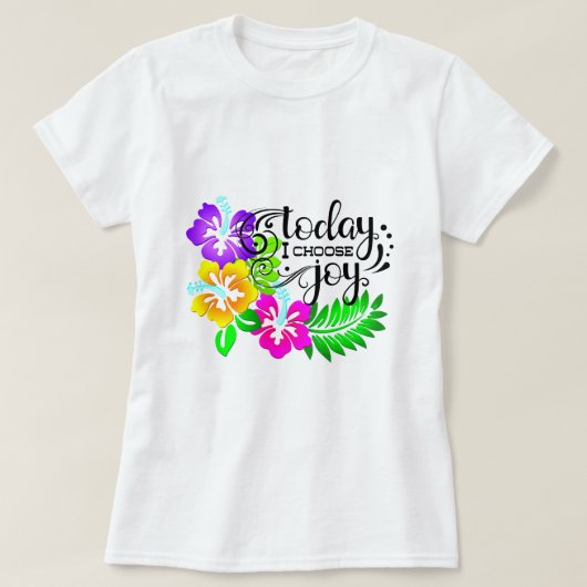 今日はジョイタンクトップを選ぶ Tシャツ (デザイン正面)