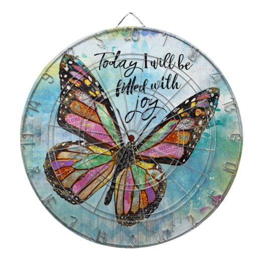 今日はジョイ·ダーツ·ボードでいっぱいになる ダーツボード (正面)