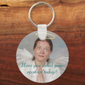 今日はスポンサーに電話した？ キーホルダー (正面)