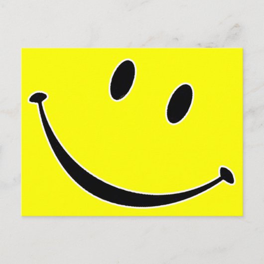 今日はスマイルか？:) ポストカード (正面)