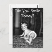 今日はスマイル? ポストカード (正面/裏面)