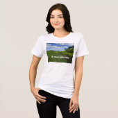 今日はソーシャルメディアはやめよう トライブレンドTシャツ (正面全面)