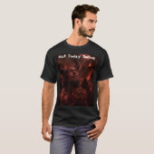 今日はダメだサタン！ Tシャツ (正面フル)