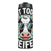 今日はダメよ、牝牛 タンブラー (正面)