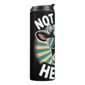 今日はダメよ、牝牛 タンブラー (回転左)