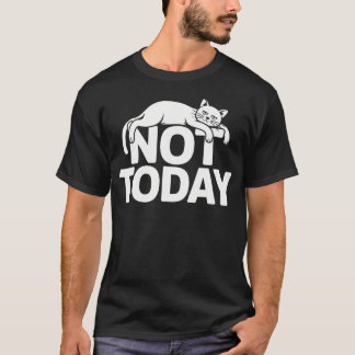 今日はダメニャン 在宅勤務の猫 Tシャツ