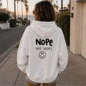 今日はダメ Sarcastic Pullover Hoodie パーカ