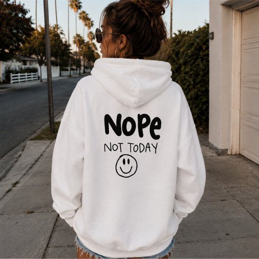 今日はダメ Sarcastic Pullover Hoodie パーカ