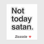 今日はダメ Satan シール (シート)