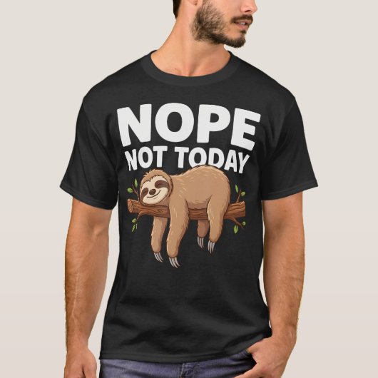 今日はダメ Tシャツ (正面)