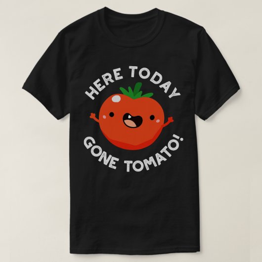 今日はトマトのかわいい野菜パン Tシャツ (デザイン正面)