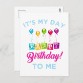 今日はハッピーバースデーだ ポストカード (正面/裏面)
