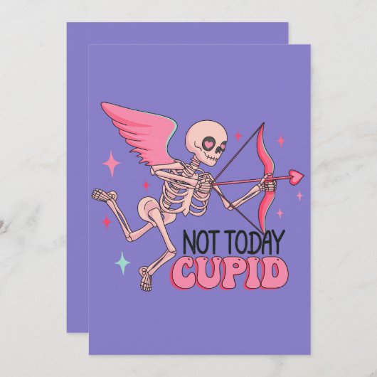 今日はバレンタインじゃないよ、キューピッド！（ハートを撃ち落とすな、キューピッド！） シーズンカード (正面/裏面)