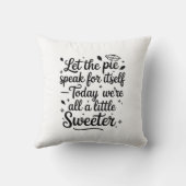 今日はパイ話を独り占めにしなさい クッション (裏面)