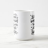 今日はパイ話を独り占めにしなさい コーヒーマグカップ (中央)