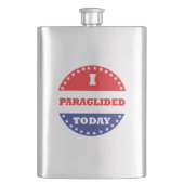 今日はパラグライダーをした フラスク (正面)