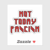 今日はファシズムではない シール (シート)