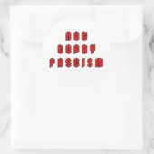 今日はファシズムではない ラウンドシール (バッグ)