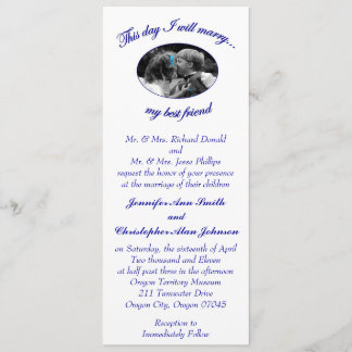 今日はフレンド·フラット最高の·カードと結婚します 招待状