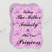 今日はプリンセスが発生まれ表した シーズンカード (正面/裏面)