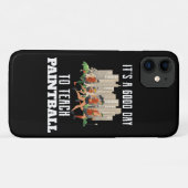 今日はペイントボールが楽教えしい Case-Mate iPhoneケース (裏面(横))