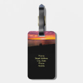 今日はマウイに行った ラゲッジタグ (裏面縦)