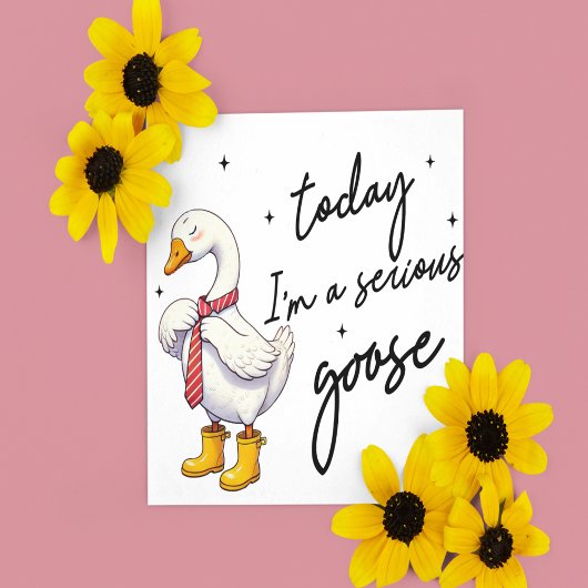今日はマジメなガチョウ シーズンカード