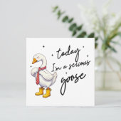 今日はマジメなガチョウ シーズンカード (スタンド正面)