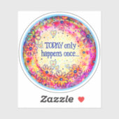 今日は一度だけインスピリシティステッカー シール (シート)