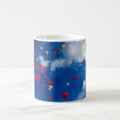 今日は一日素晴らしだ！ コーヒーマグカップ (中央)