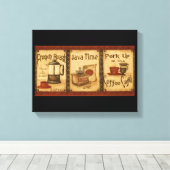 今日は一杯飲む キャンバスプリント (インサイチュ (ウッドフロア))