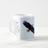 今日は上昇する私の日です! コーヒーマグカップ (正面左)