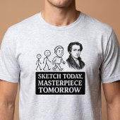 今日は下書き、明日は傑作 Tシャツ
