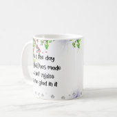 今日は主がコーヒーカップを作った日 コーヒーマグカップ (正面左)