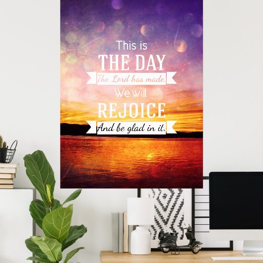 今日は主の成した日だ… ポスター (ホームオフィス)