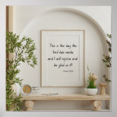 今日は主の成した日である。 ポスター (正面)