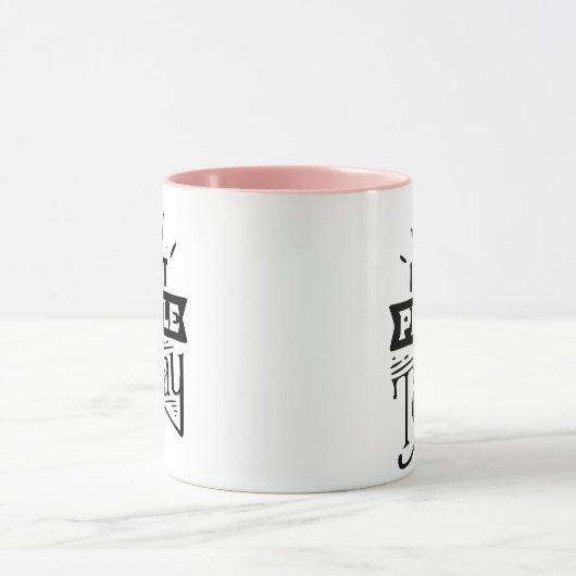 今日は人が来ない マグカップ (中央)