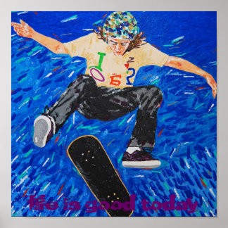 今日は人生が良い ポスター