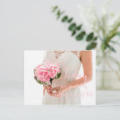 今日は人生を始める素晴らしよい日だ結婚 ポストカード (スタンド正面)