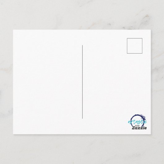 「今日は今日の」引用文はがき ポストカード (裏面)