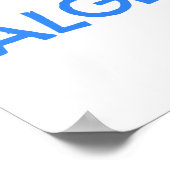 今日は代数を使わなかった ポスター (角)