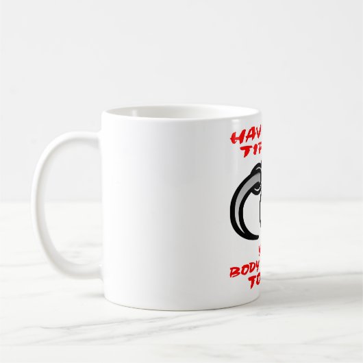 今日は体のピアサーを作った コーヒーマグカップ (左)